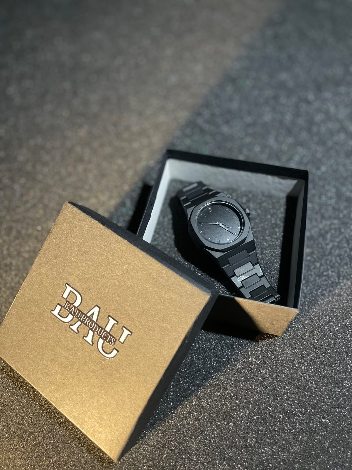 Black Aura Watch For Men