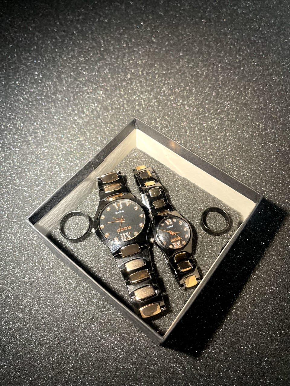 Couple Watches & Rings--Every tick echoes our love story💗