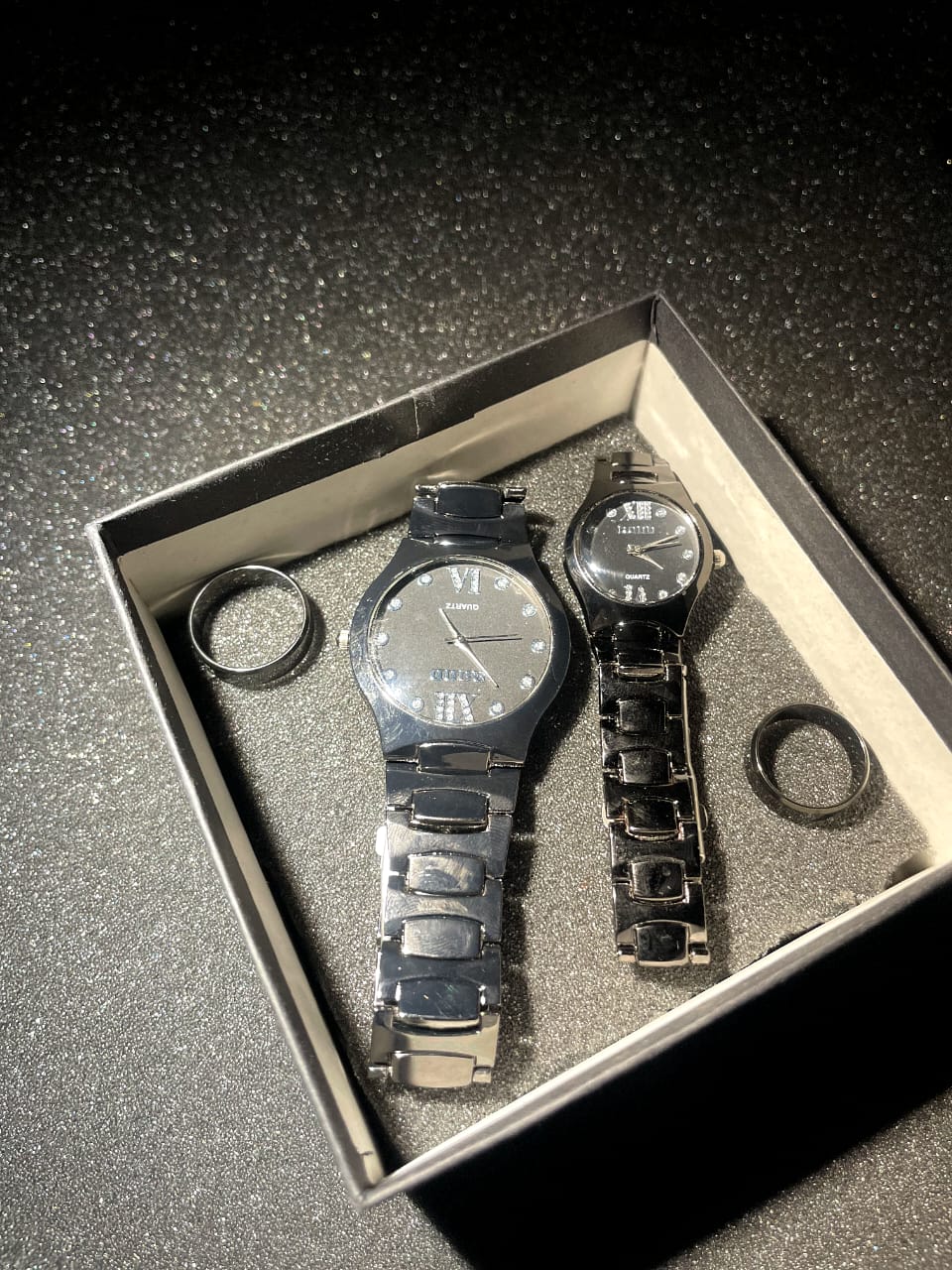 Couple Watches & Rings--Every tick echoes our love story💗