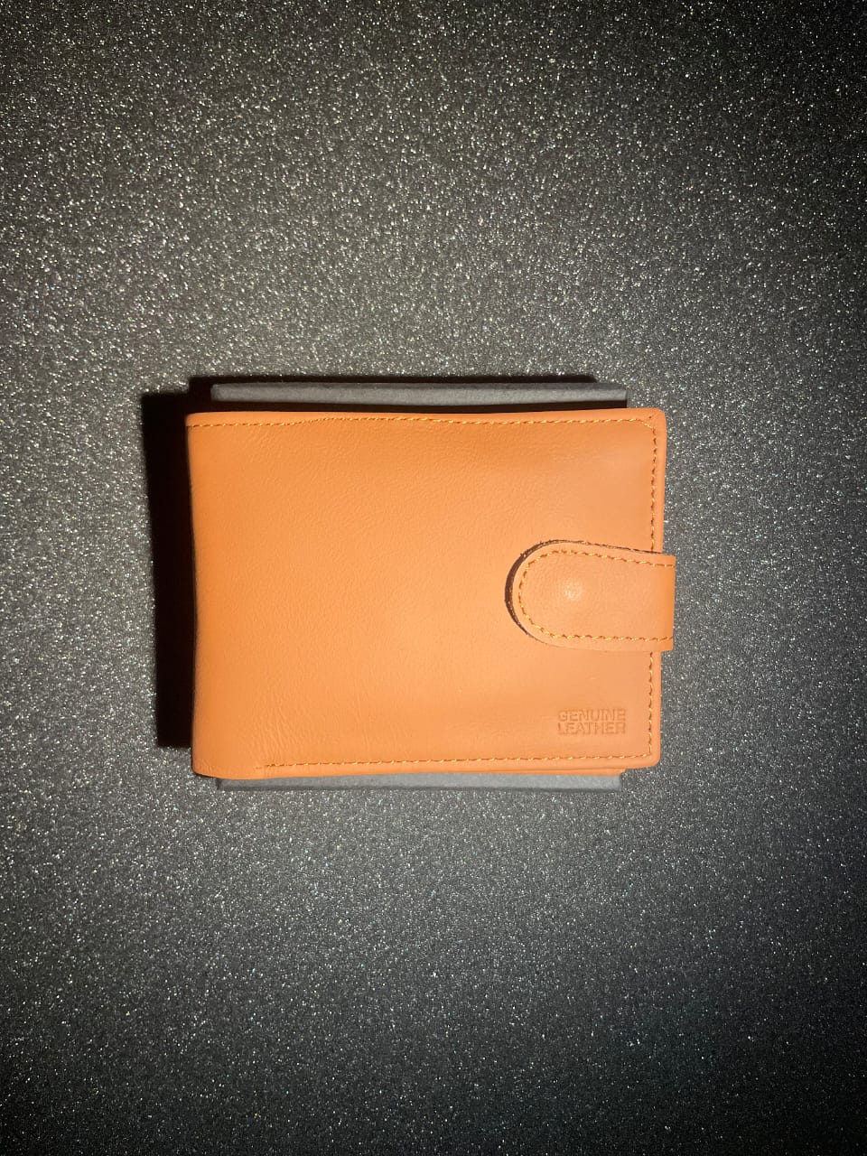 Wallet PU Leather Youth Thin Two-fold Horizontal Wallet Men