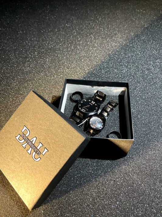 Couple Watches & Rings--Every tick echoes our love story💗