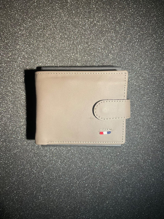 Wallet PU Leather Youth Thin Two-fold Horizontal Wallet Men