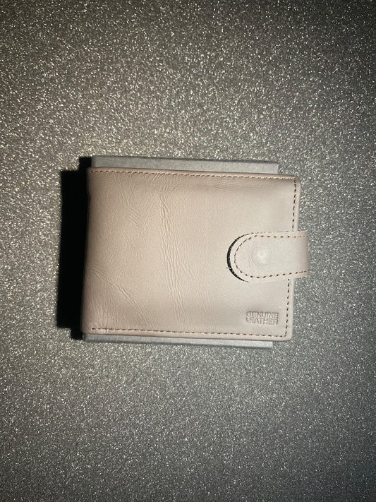 Wallet PU Leather Youth Thin Two-fold Horizontal Wallet Men